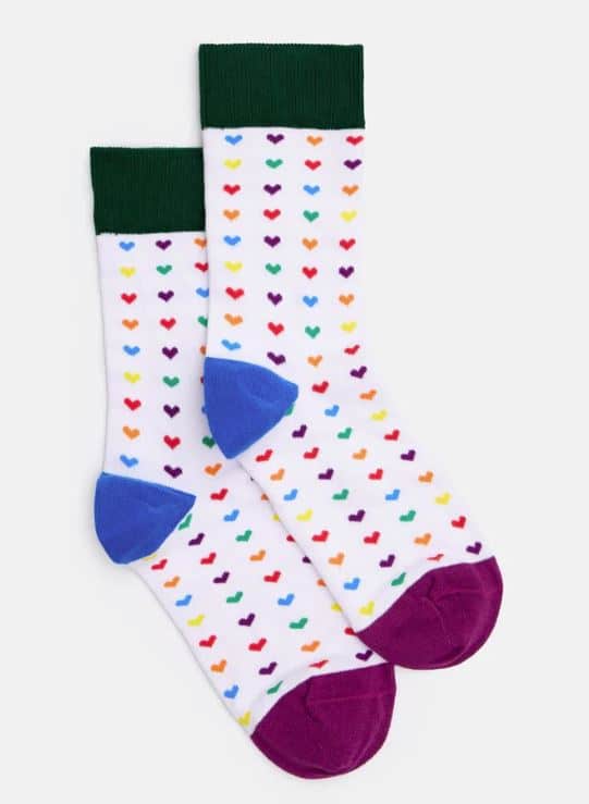 Herzen Socken